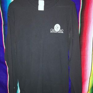 Black long sleeve Southern Couture shirt
